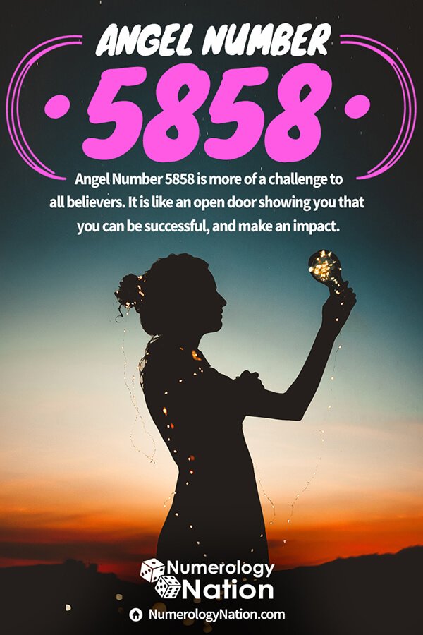 Angel Number 5858 Why Do You See It Often Numerology Nation